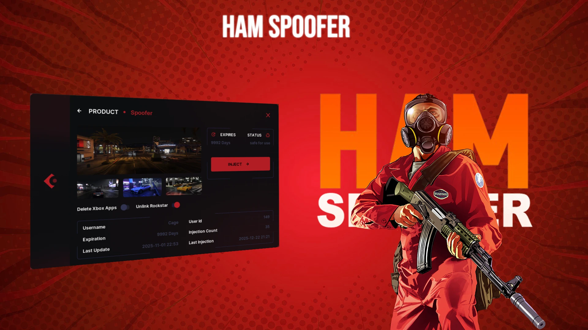 Ham Spoofer